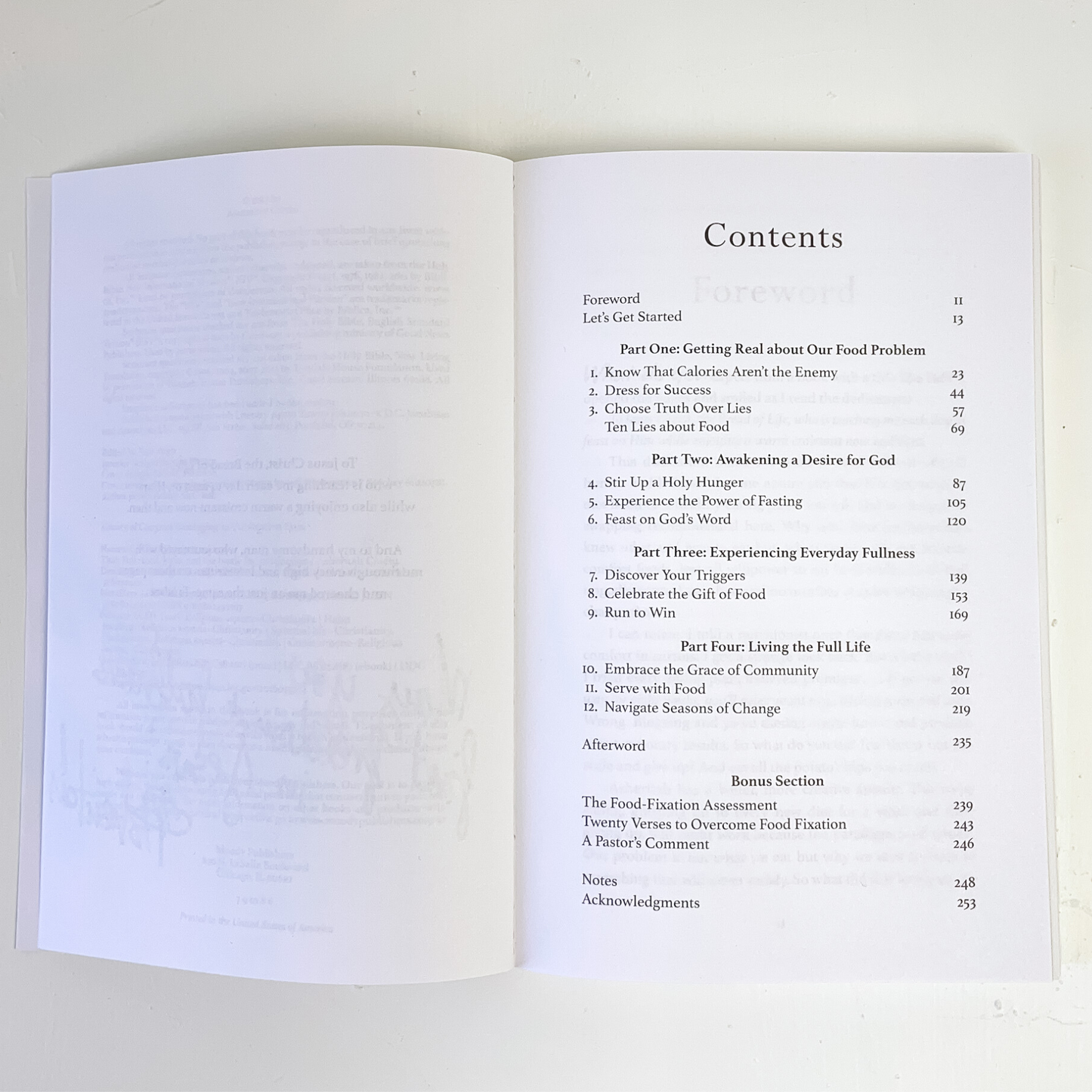Signed Copy of Full: Food, Jesus, and the Battle for Satisfaction