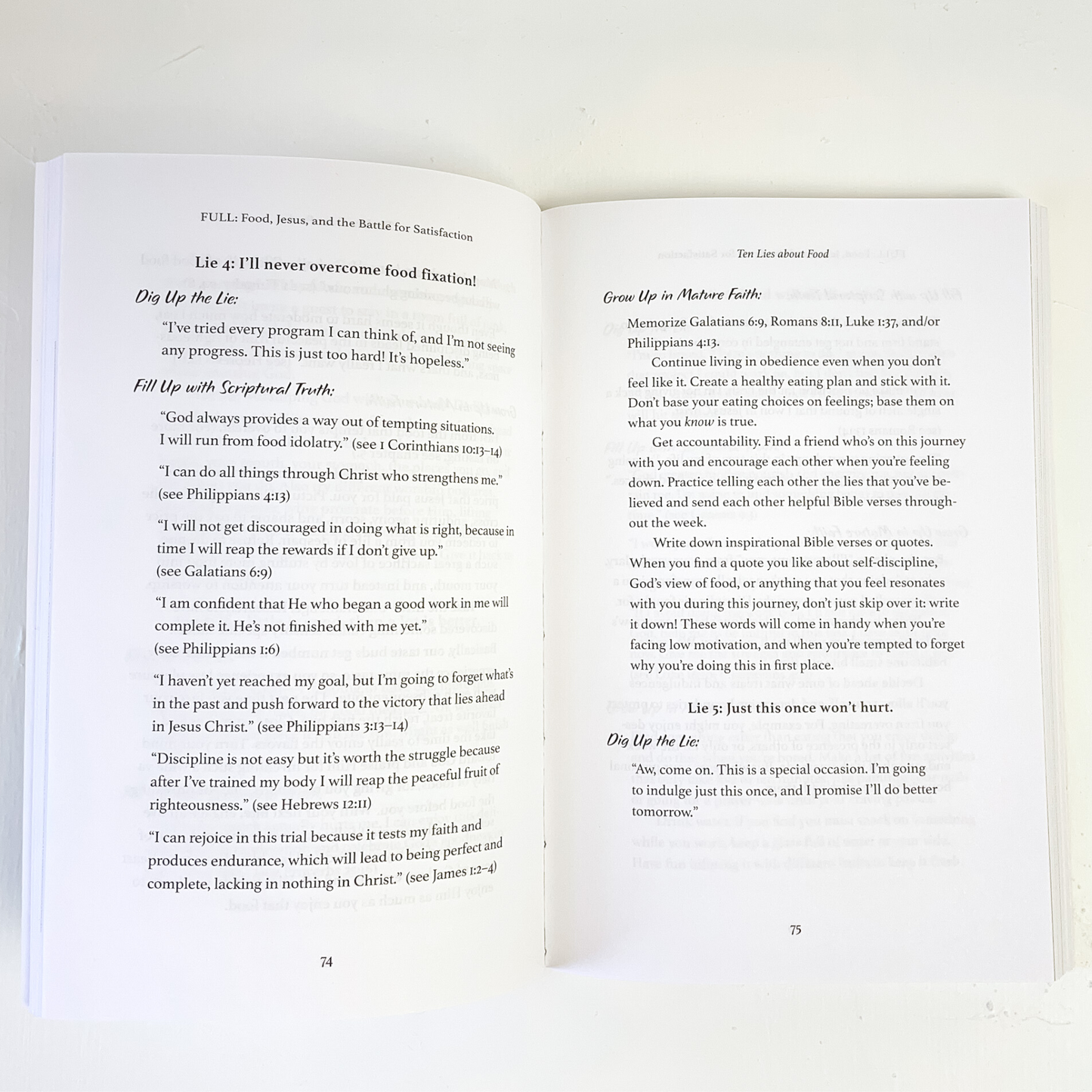 Signed Copy of Full: Food, Jesus, and the Battle for Satisfaction