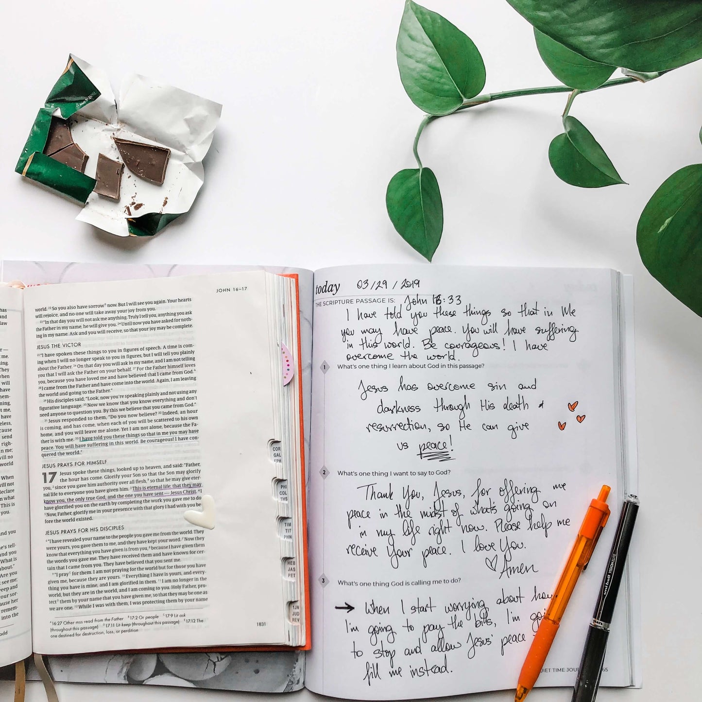Quiet Time Journal: 90-Day Bible Study and Prayer Journal