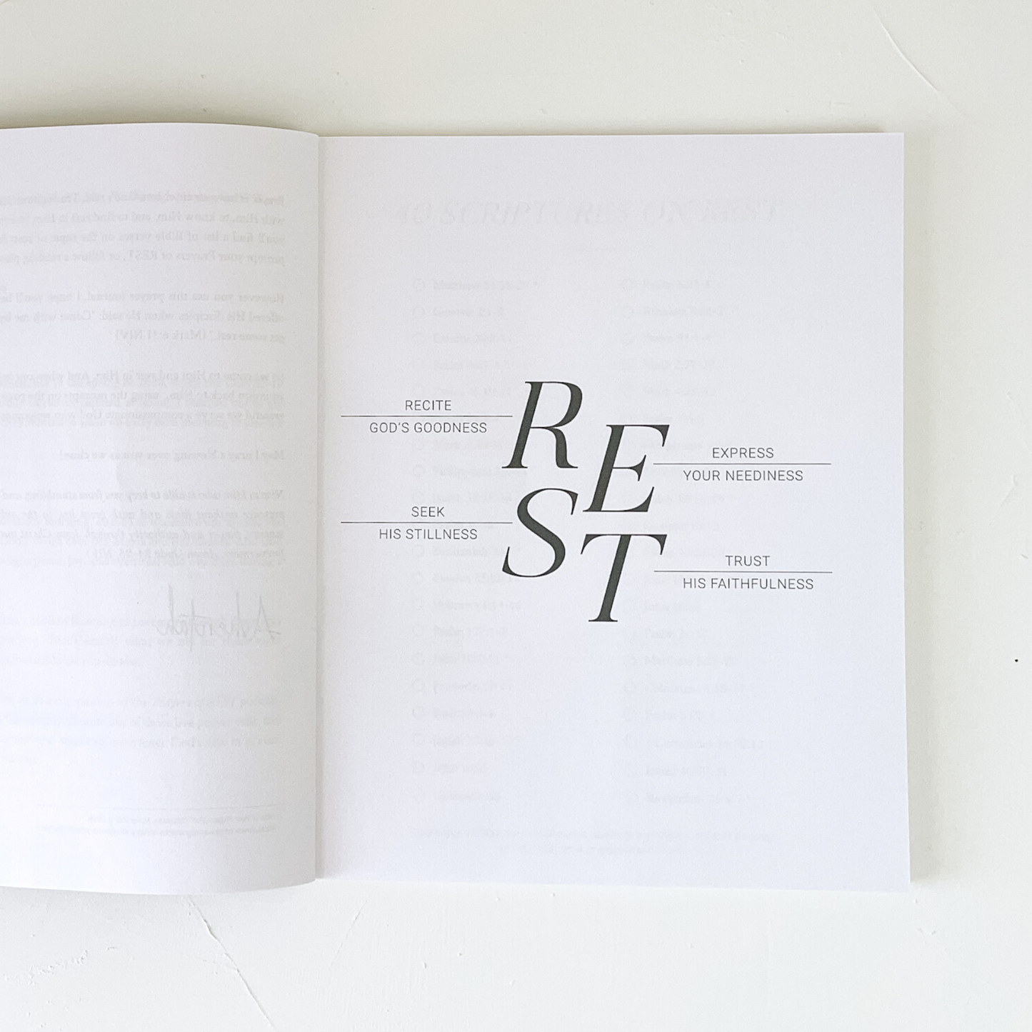 Prayers of REST Journal: 60-Day Personal Prayer Journal