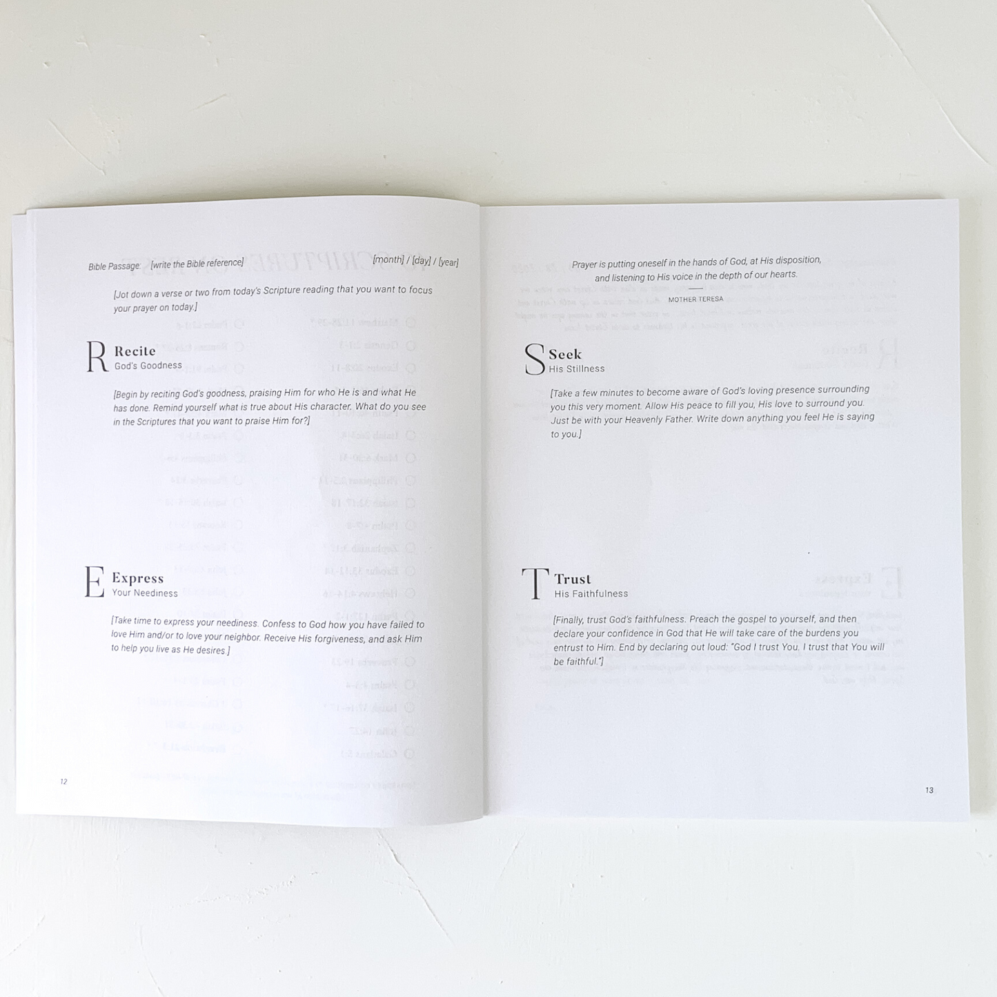 Prayers of REST Journal: 60-Day Personal Prayer Journal
