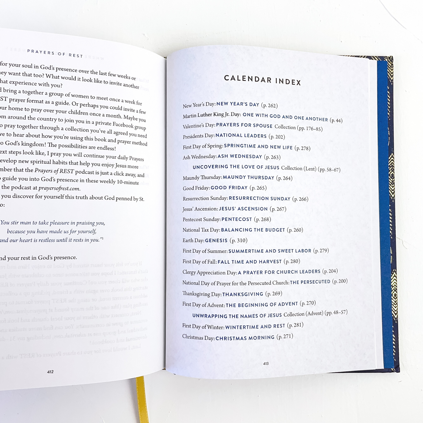 Signed Copy of Prayers of REST: Daily Prompts to Slow Down and Hear God's Voice