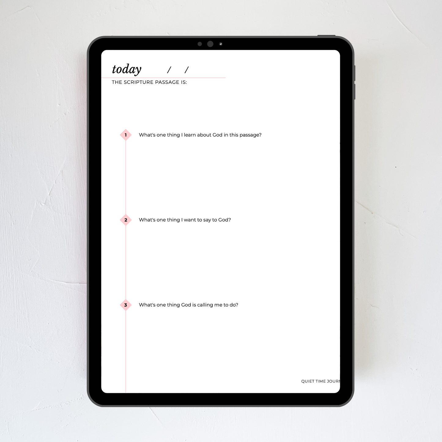 Quiet Time Journal Ebook