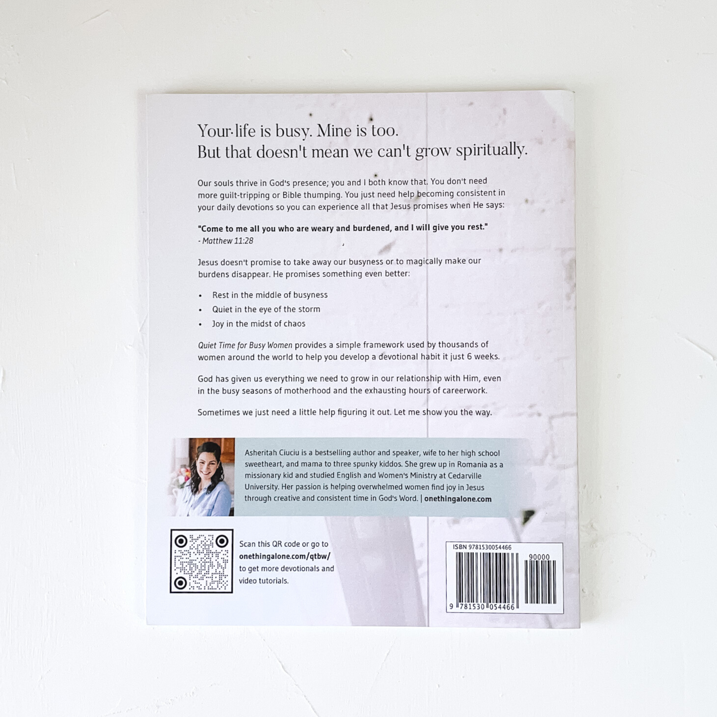 Signed Copy of Quiet Time for Busy Women Workbook: 6 Weeks to Becoming Consistent in Your Daily Devotions
