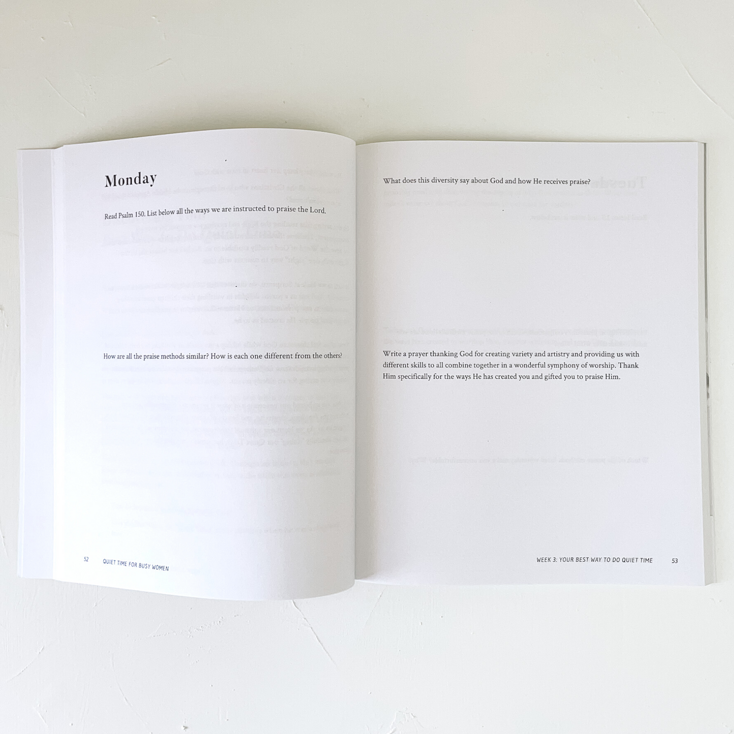 Signed Copy of Quiet Time for Busy Women Workbook: 6 Weeks to Becoming Consistent in Your Daily Devotions