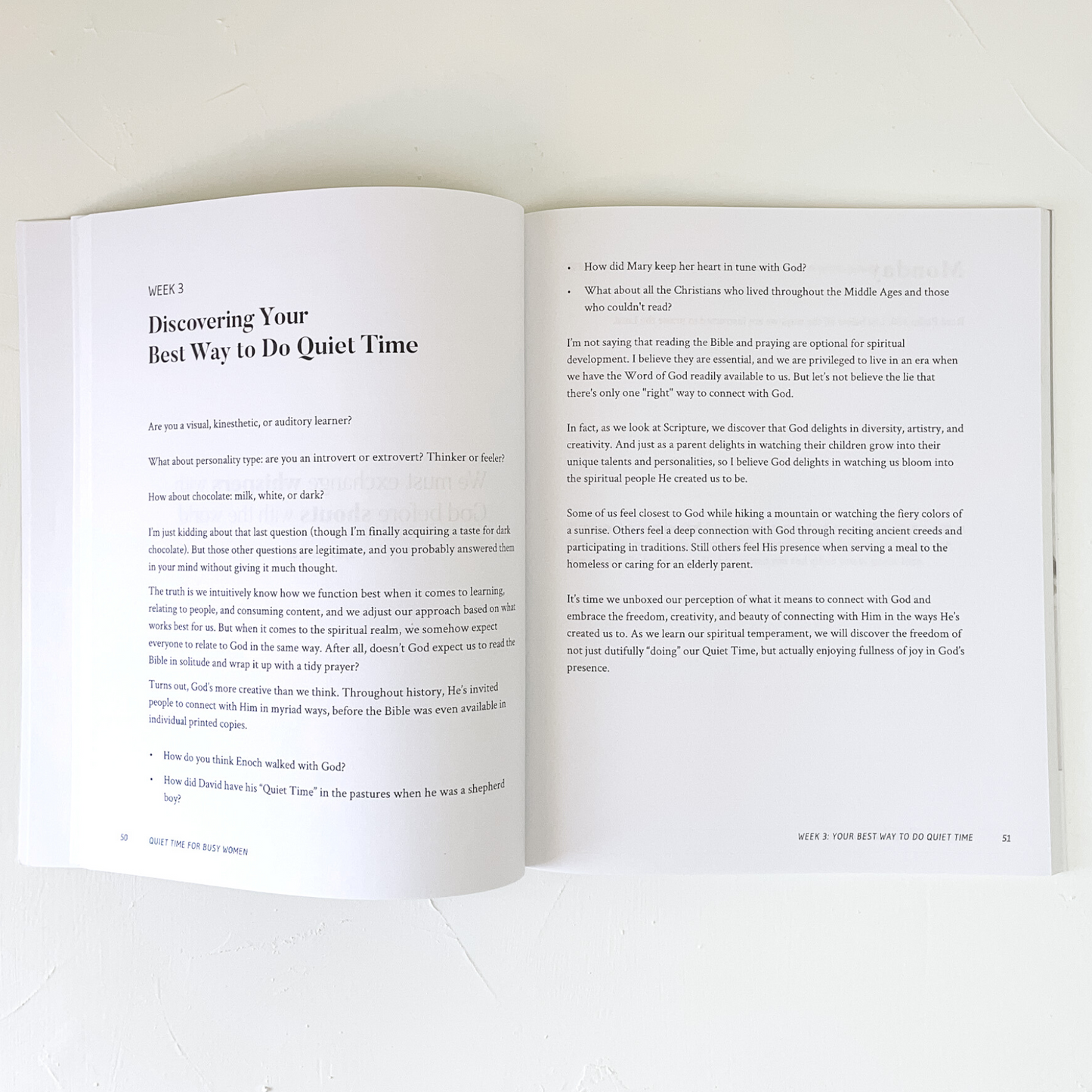 Signed Copy of Quiet Time for Busy Women Workbook: 6 Weeks to Becoming Consistent in Your Daily Devotions