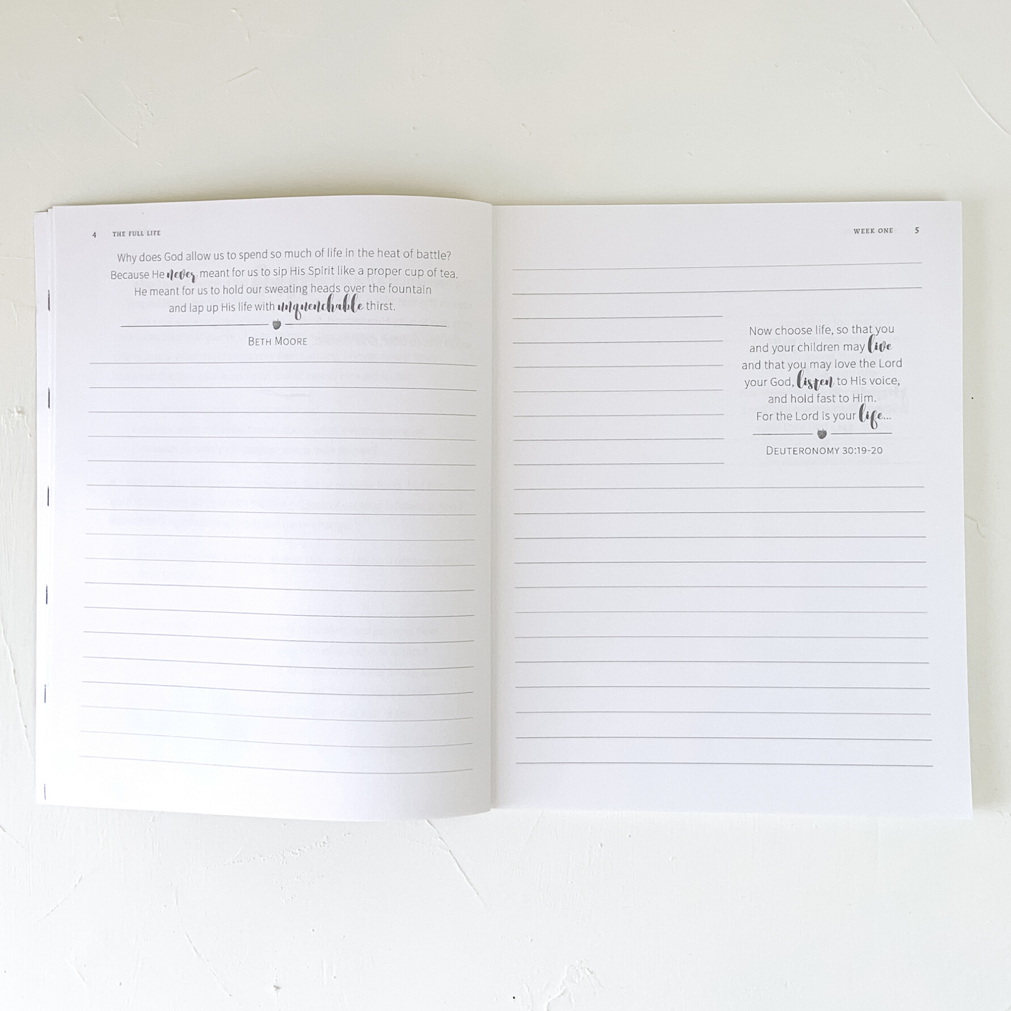 The Full Life: A companion journal for Full: Food, Jesus, and the Battle for Satisfaction