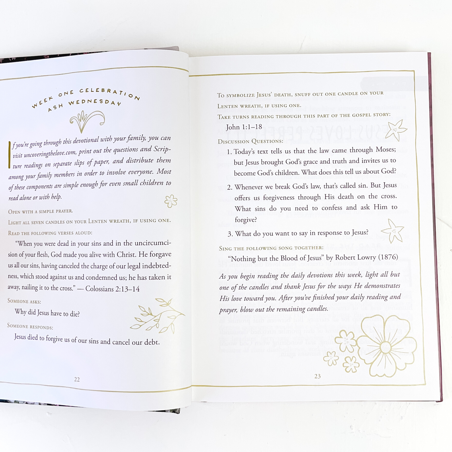 Signed Copy of Uncovering the Love of Jesus: A Lent Devotional