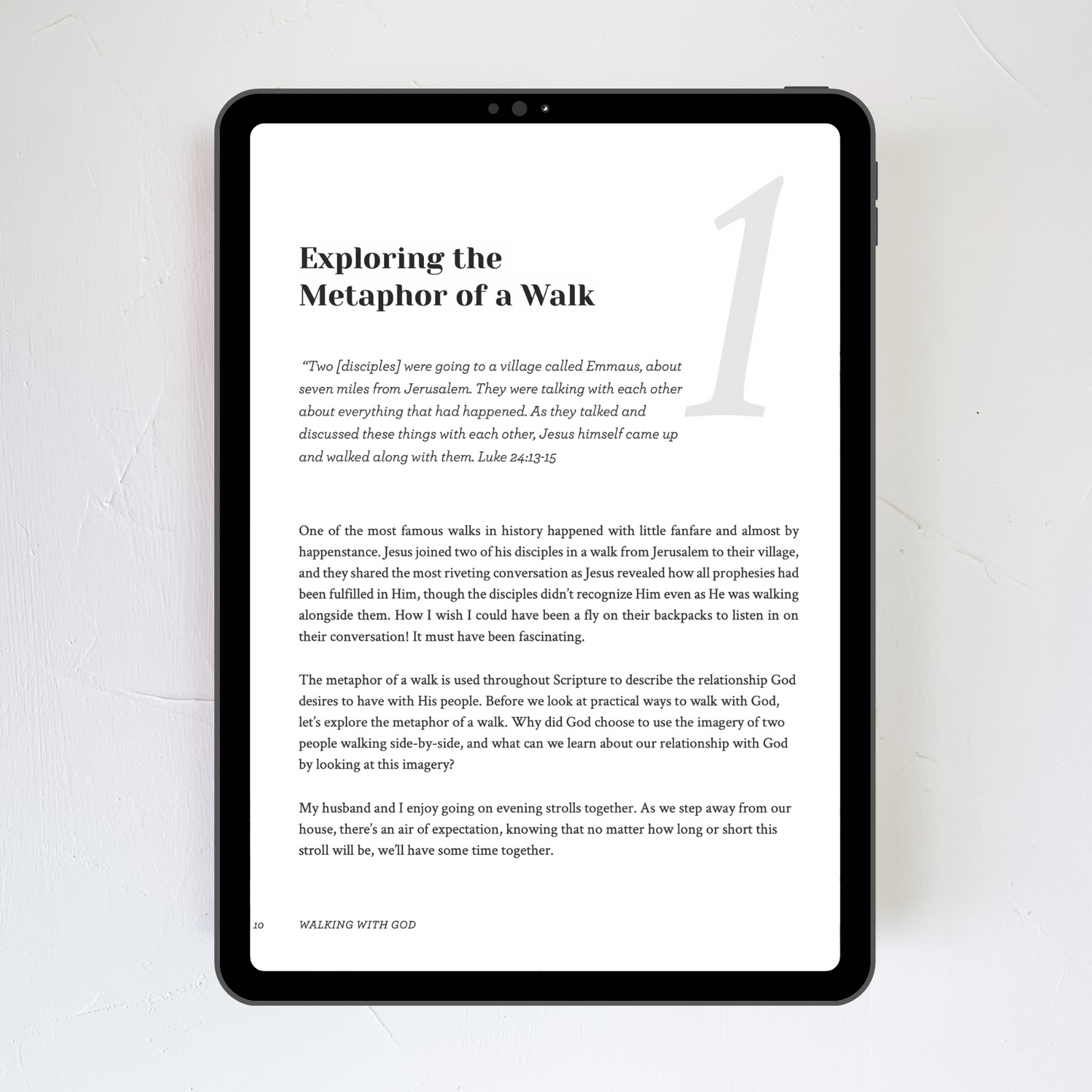 Walking with God Ebook