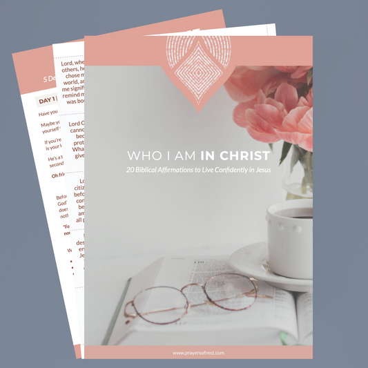 Who I Am in Christ Scripture Cards - DIGITAL DOWNLOAD ONLY
