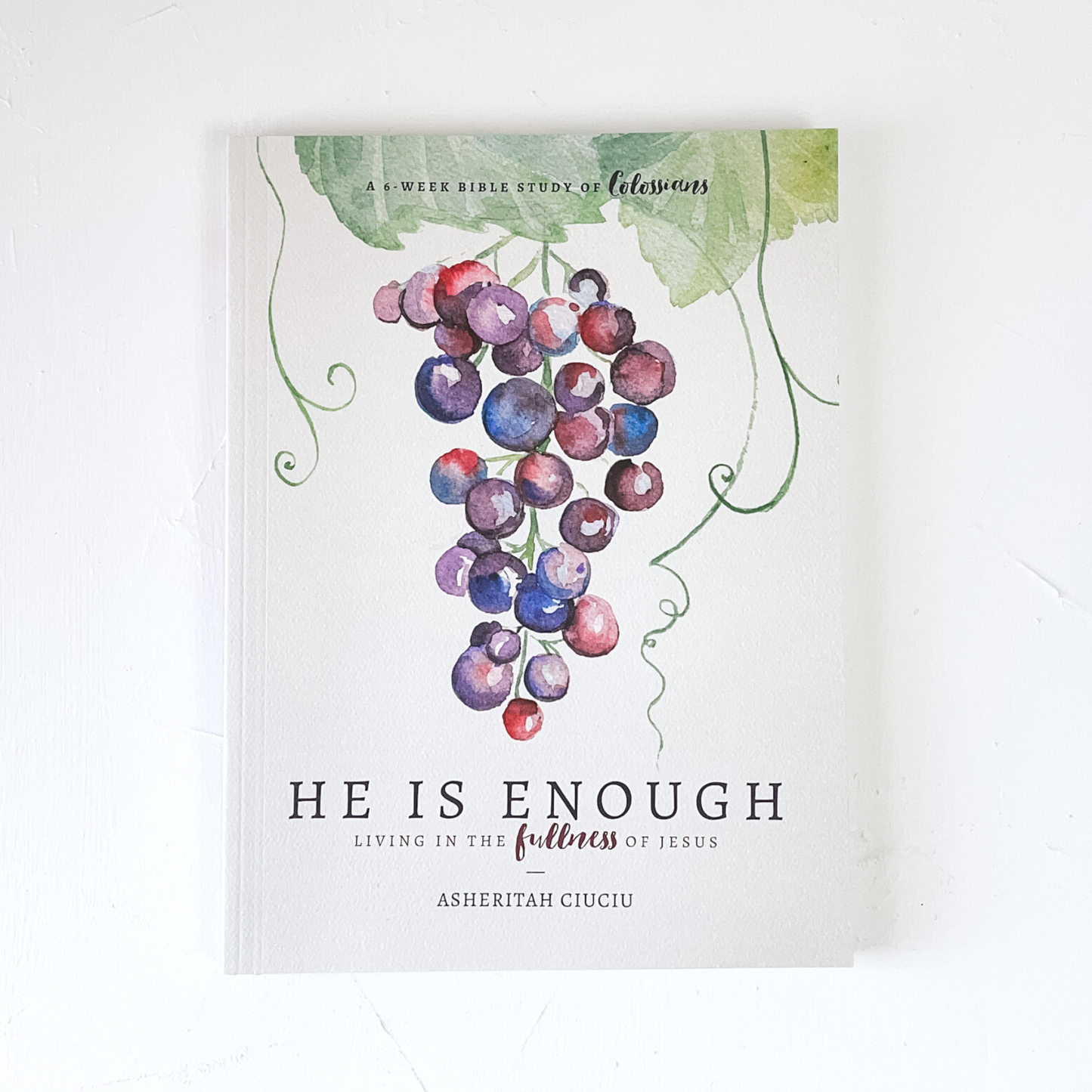 Signed Copy of He is Enough: Living in the Fullness of Jesus (A Study in Colossians)